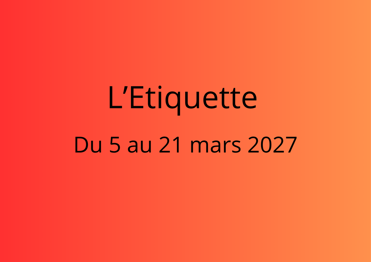 Du 5/03 au 21/03